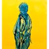 My father's re-birth; 150cm X 100cm; Mixed paints on canvas