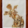 Trance (2011)  93cm x 67cm  Collagraphy print on fabriano 1/7 (SOLD)